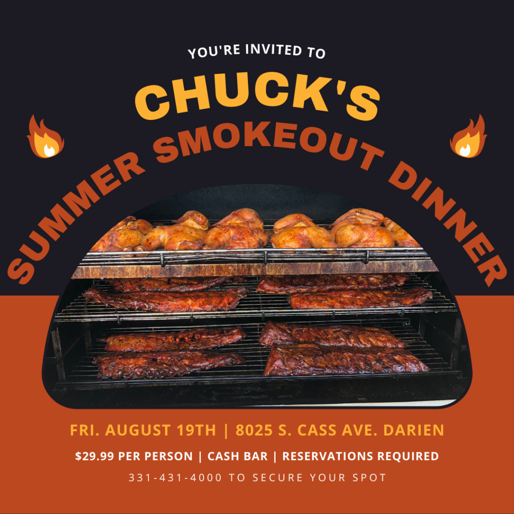 Chuck's Summer Smokeout Dinner